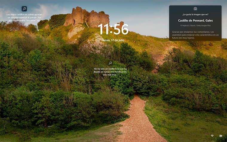 Castillo de Pennard, Gales Castillo de Pennard, Gales