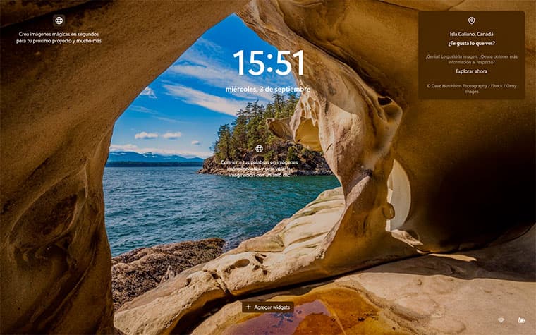 Isla Galiano, Canadá
