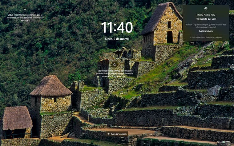 Machu Picchu, Perú