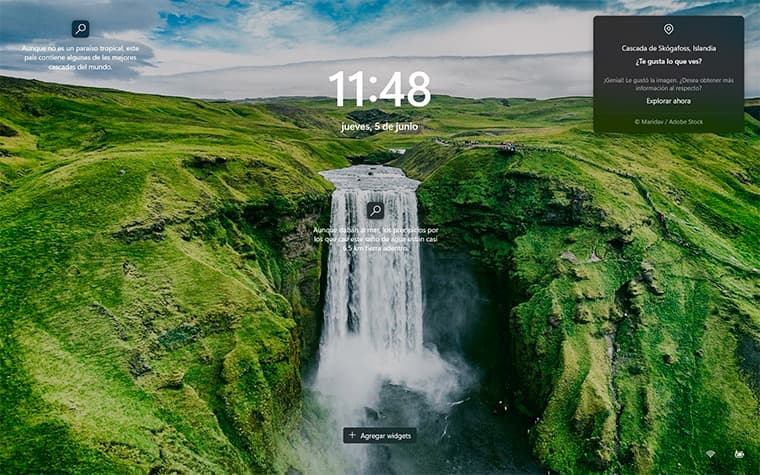 Cascada de Skógafoss, Islandia Cascada de Skógafoss, Islandia
