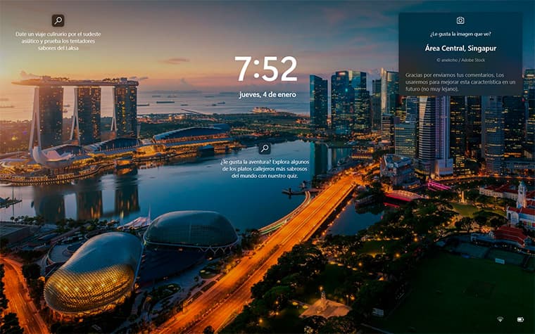 Área Central, Singapur