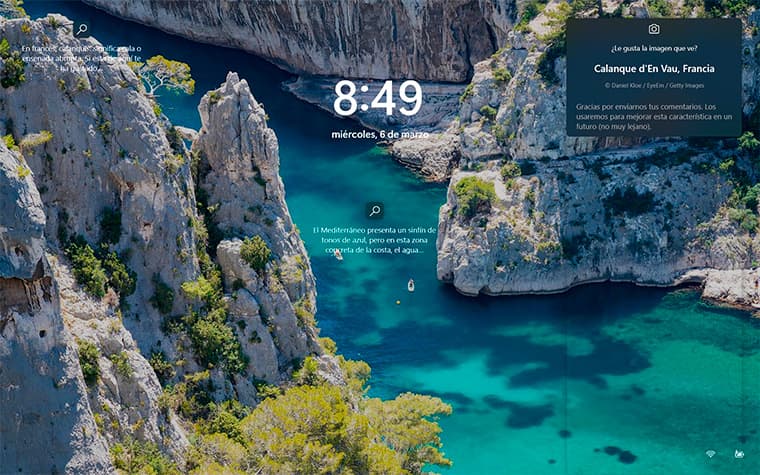 Calanque d'En Vau, Francia Calanque d'En Vau, Francia