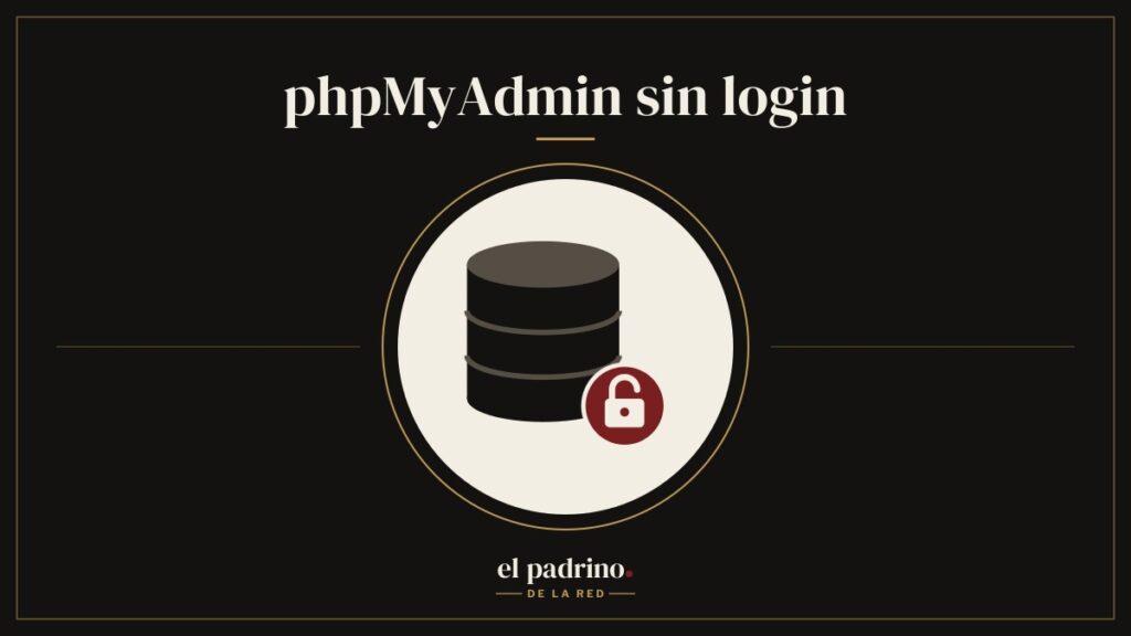 Base de datos con un candado abierto