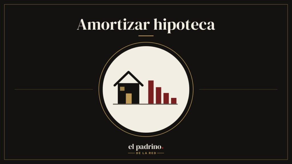 Casa junto a un gráfico de barras que baja