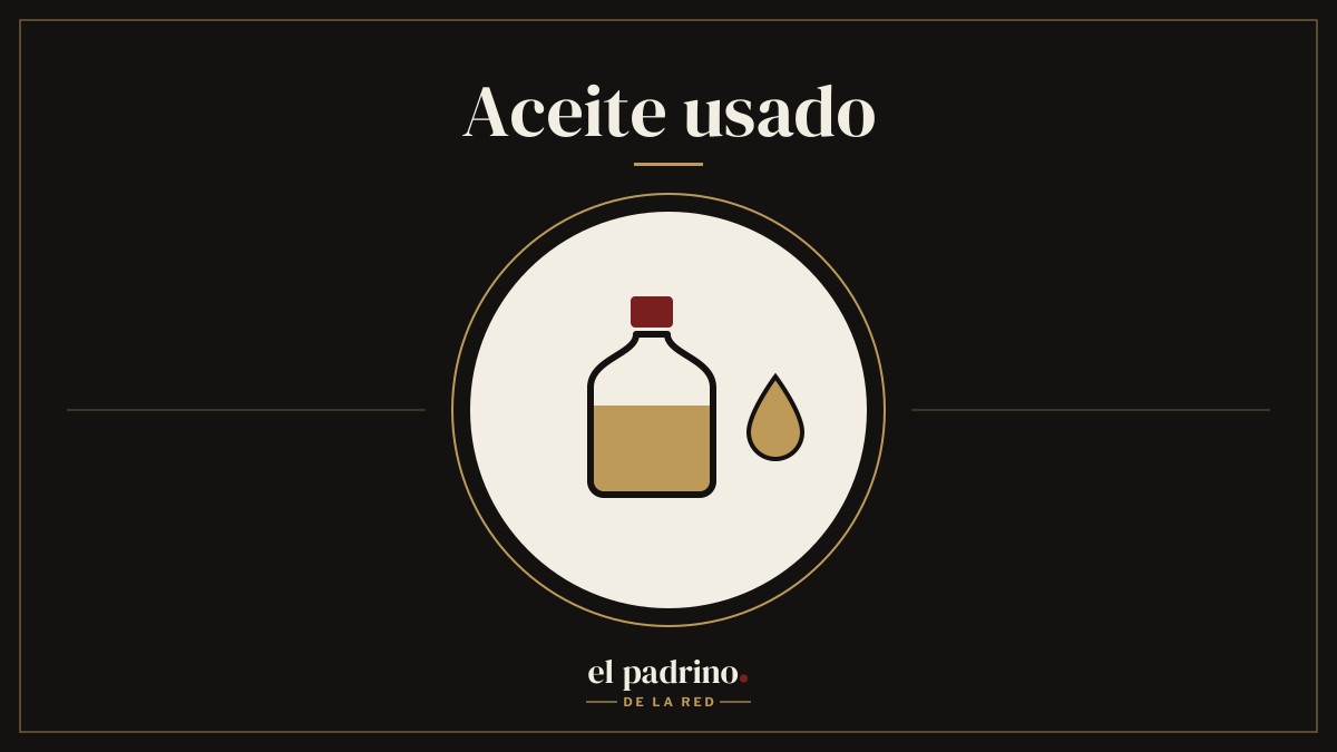 Dónde tirar el aceite usado de cocina y de motor