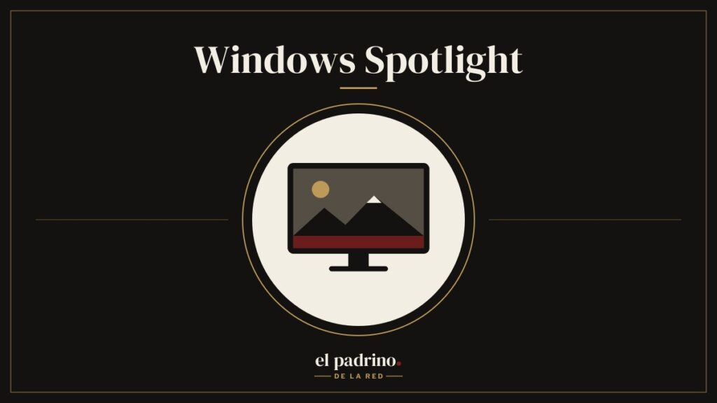 Monitor con un paisaje de montañas