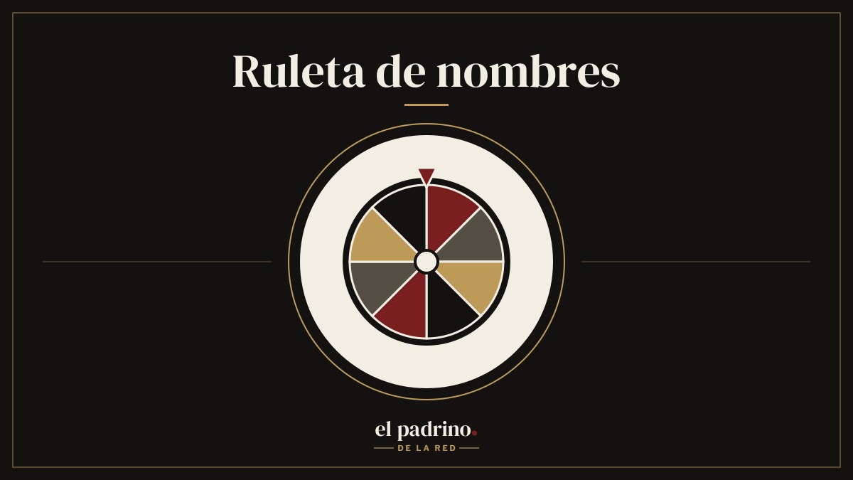Ruleta de nombres: sortea un ganador al azar online y gratis